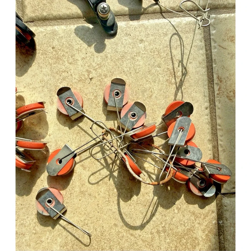 Cannon Trolling Downrigger Release clips OffShore Stacker style Nice Condition *